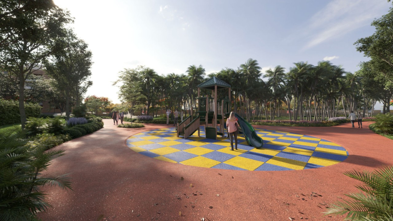 Punta Foresta cuenta con un parque con juegos infantiles diseñada para ofrecer una experiencia de relajación y esparcimiento a sus residentes.