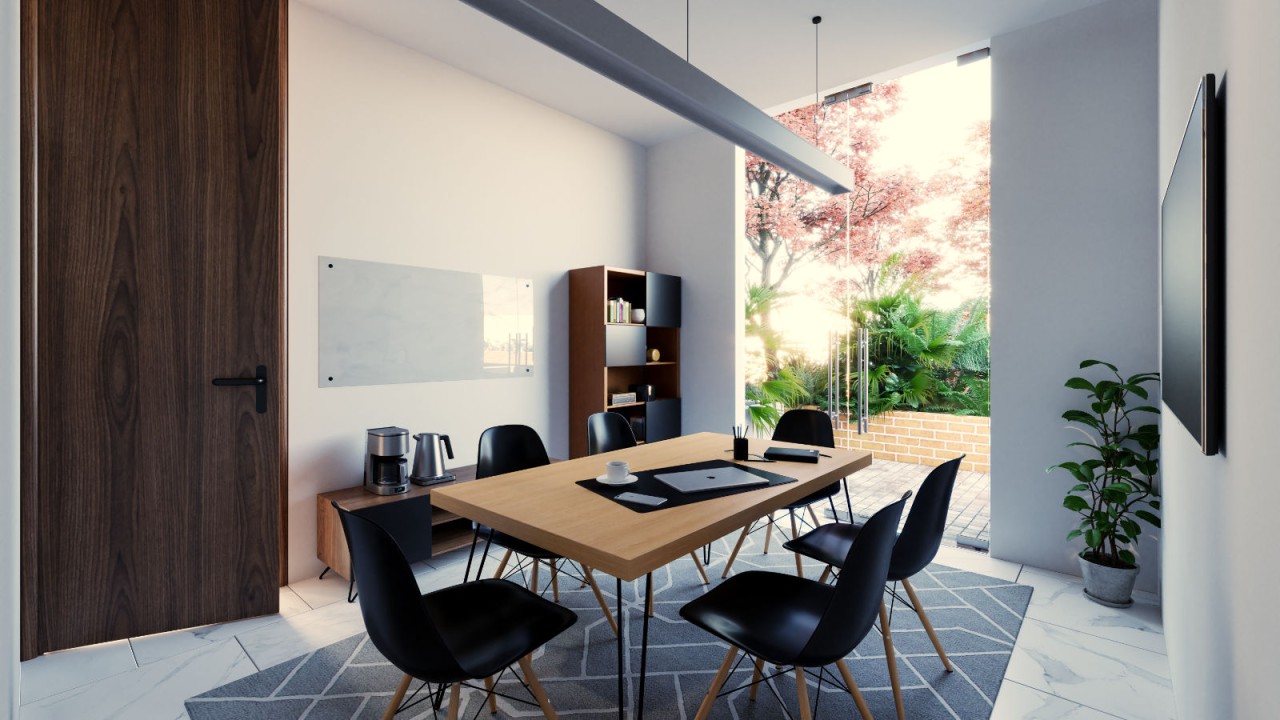 Cedros 1180 ofrece un espacio de coworking moderno y funcional, diseñado para satisfacer las necesidades de trabajo y productividad de sus residentes.